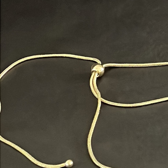 Chico’s Sleek Convertible Mixed-Metal Pendant Necklace Gold & Black New - No Tag - Picture 10 of 15